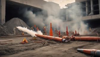 Gasexplosion bei Glasfaserarbeiten: Sicherheitsrisiken durch Erdraketen