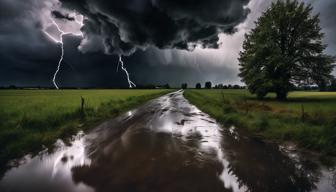 Unwetterwarnungen im Osten und Nordosten Deutschlands: Behörden berichten von ruhiger Nacht